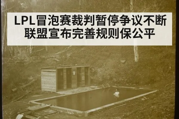 LPL冒泡赛裁判暂停争议不断 联盟宣布完善规则保公平